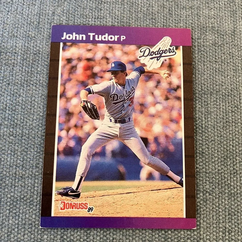 1989 Donruss Los Angeles Dodgers Baseball Card Trading Card